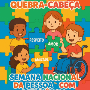 PAINEL E HISTÓRIA "Todos Somos Peças do Mesmo Quebra-Cabeça".