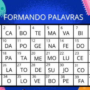 Formando as palavras