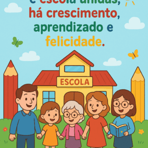 Painel Dia da Família na Escola