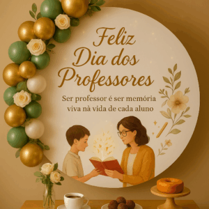 Painel Dia do Professor" Ser professor é ser memória"