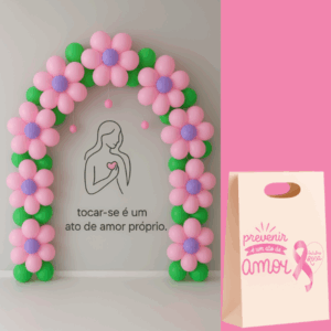 Painel Outubro Rosa – TOCAR-SE É UM ATO DE AMOR PRÓPRIO