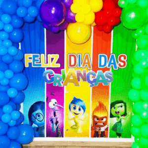 Painel dia das crianças divertido