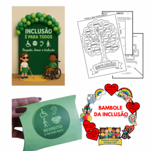 KIT SETEMBRO VERDE _ INCLUSÃO É PARA TODOS