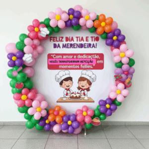 PAINEL Dia da Merendeira "FLORIDO"