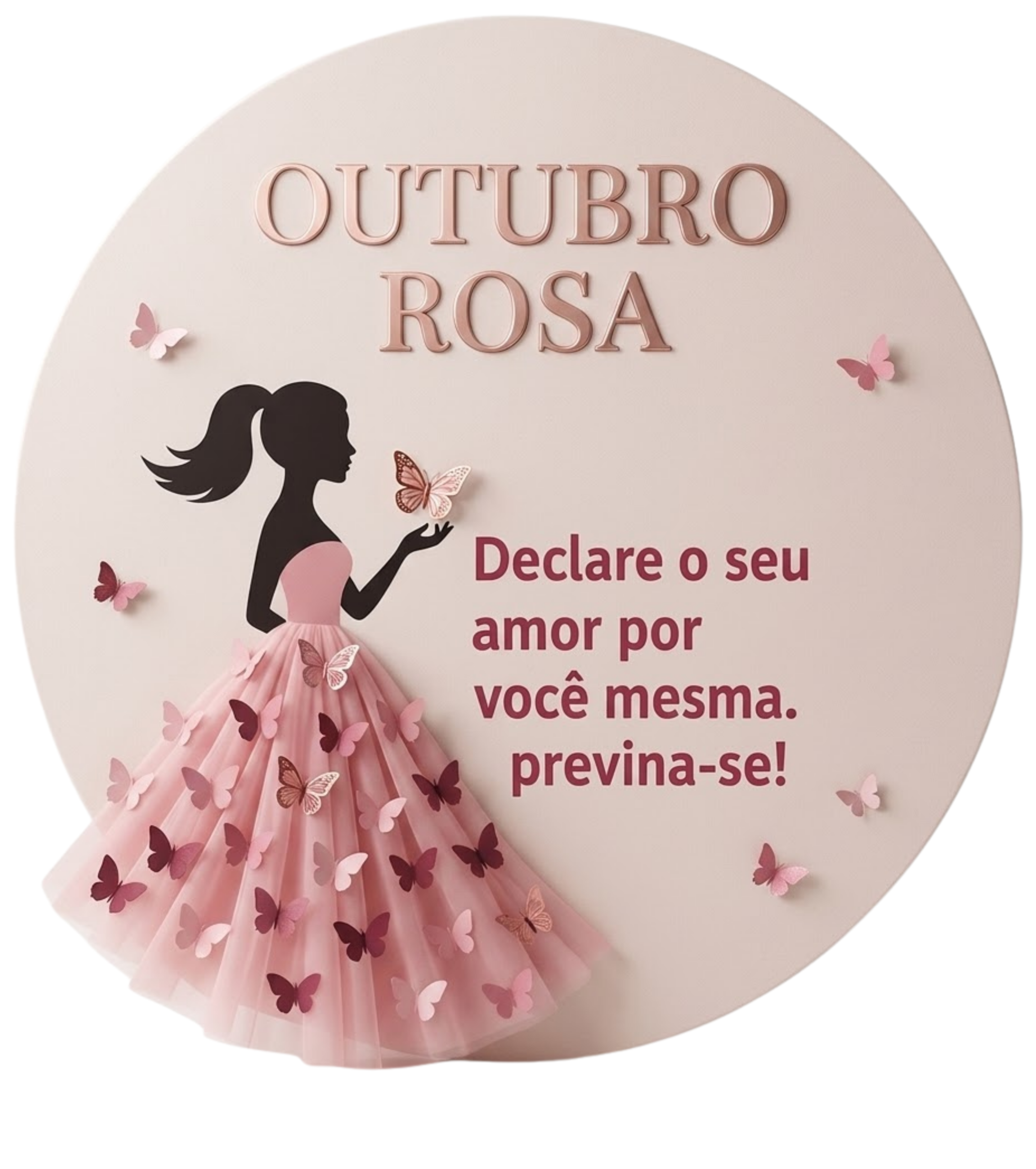 Painel Outubro Rosa – Mês de Conscientização e Prevenção