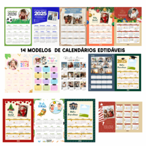 Kit Calendário 2026