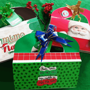 Sacolinha Natalina para Caixa de Bombom