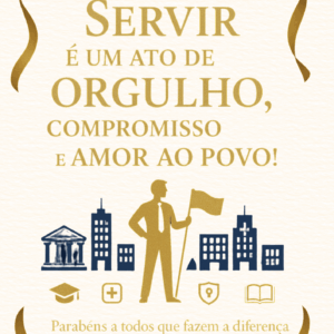 Painel + Tag Lembrancinha – Dia do Servidor Público