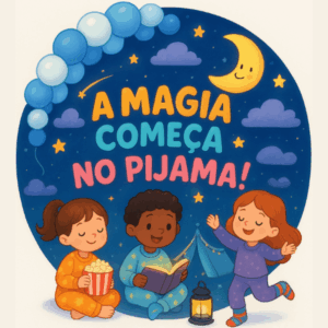 Kit festa do pijama "MAGIA"