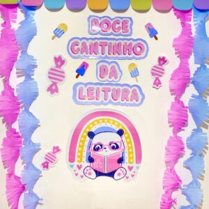 Kit Doce Cantinho da leitura
