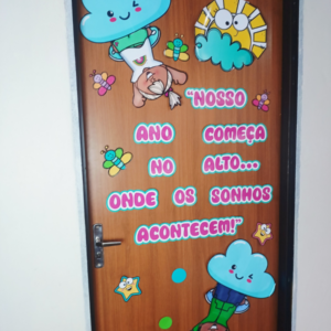 Painel de Porta – Volta às Aulas