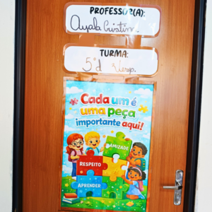 Placa de porta  peça importante