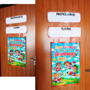 Placa de porta Novo começo