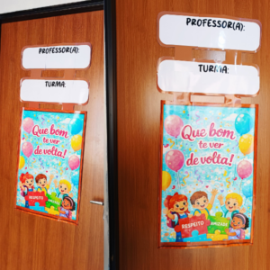 Placa de Porta que bom te ver