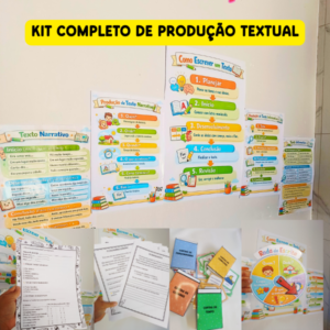 KIT COMPLETO DE PRODUÇÃO TEXTUAL