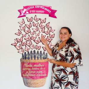Painel Dia das Mulheres – Borboletas