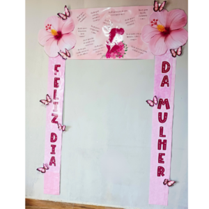 Painel Cenário Dia da Mulher