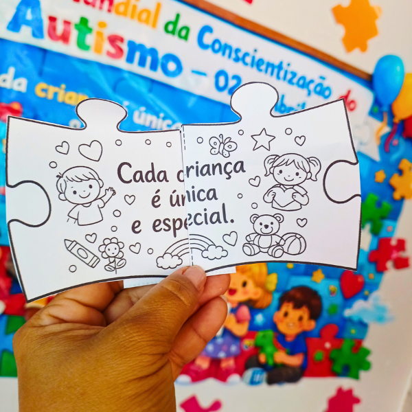 Kit Dia da Conscientização do Autismo - Imagem 11