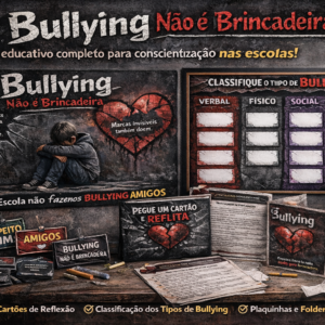 Kit Bullying Não é Brincadeira