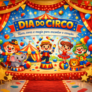 Kit dia do Circo (risos, cores e magia)