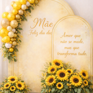 PAINEL DIA DAS MÃES – “AMOR QUE NÃO SE MEDE” + TAG