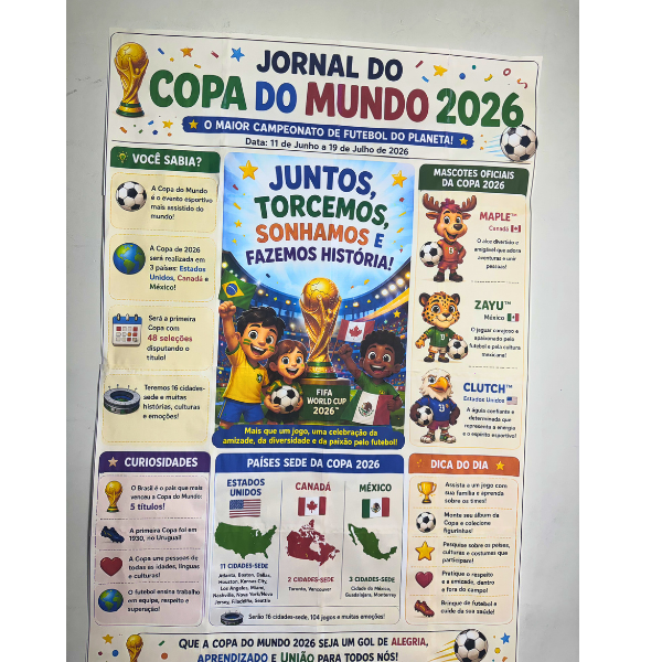 Painel Jornal Copa do Mundo 2026 - Imagem 2
