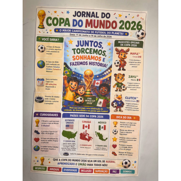 Painel Jornal Copa do Mundo 2026 - Imagem 3