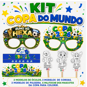 KIT COPA DO MUNDO 2026