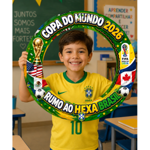 Moldura Bambolê Copa do Mundo 2026 –
