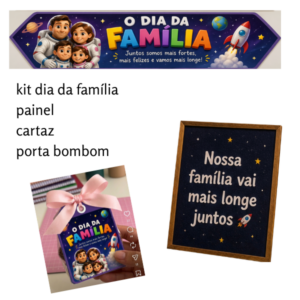 Painel Nossa família vai longe
