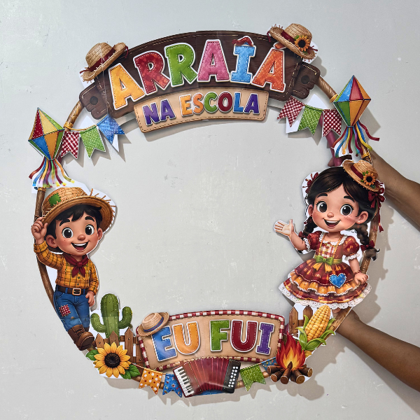 BAMBOLÊ “ARRAIÁ NA ESCOLA – EU FUI!” - Imagem 2