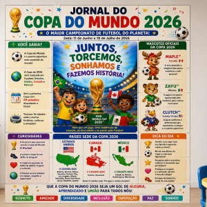 Painel Jornal Copa do Mundo 2026