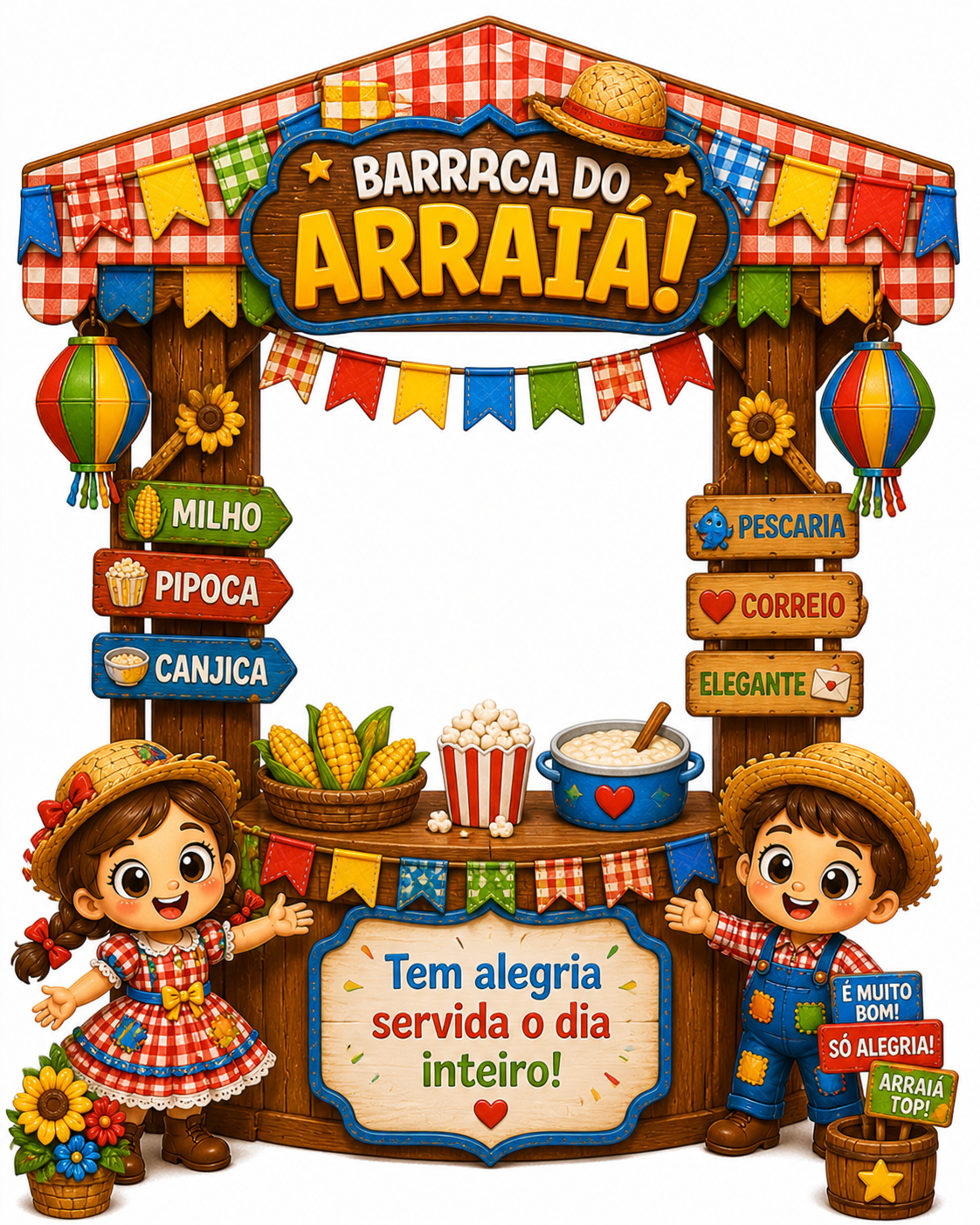 PAINEL “BARRACA DO ARRAIÁ” - Imagem 4