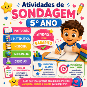 Kit de Avaliações de Sondagem – 5º Ano