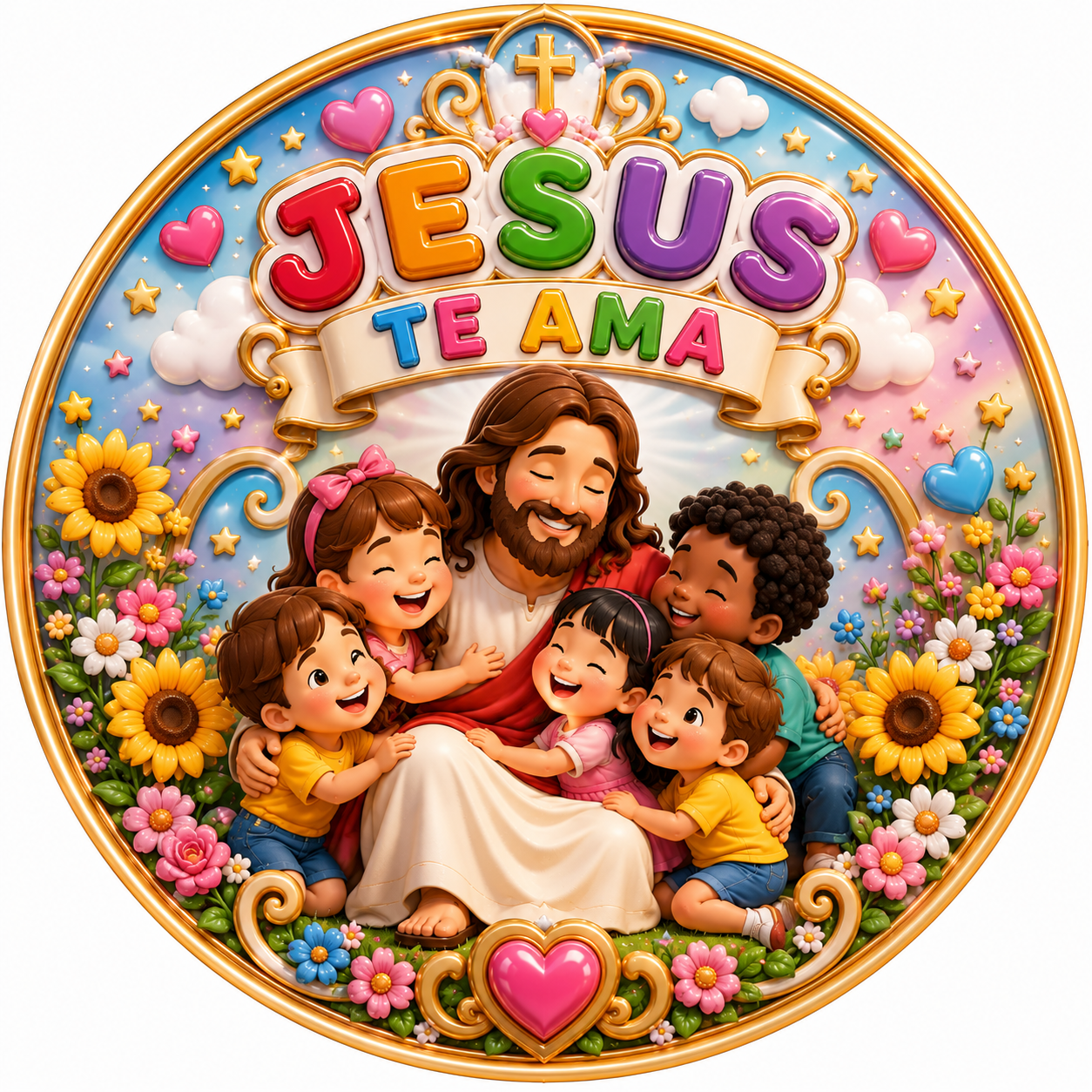 Portal Painel “Culto Infantil – Jesus Ama as Crianças” - Imagem 3