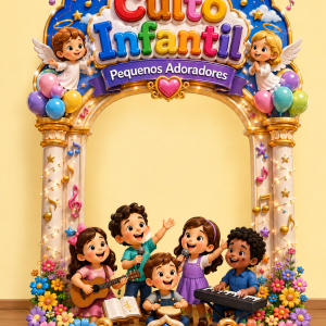 Painel Pequenos Adoradores