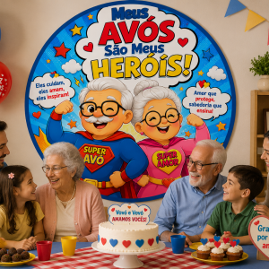PAINEL DIA DOS AVÓS – "MEUS AVÓS SÃO MEUS HERÓIS"