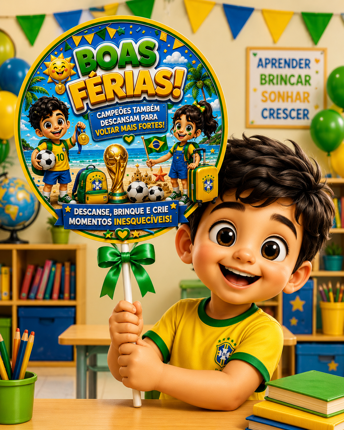 PAINEL BOAS FÉRIAS – COPA bom descanso - Imagem 2