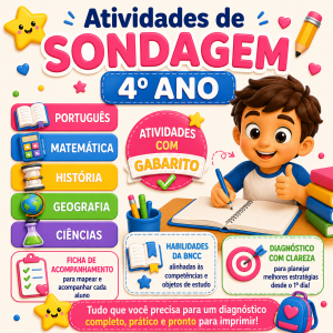 Kit de Avaliações de Sondagem – 4º Ano do Ensino Fundamental