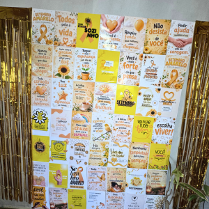 Painel Setembro Amarelo