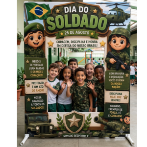 KIT DIA DO SOLDADO – PAINEL PARA FOTOS