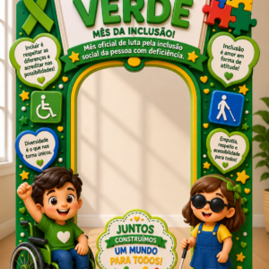 Painel Portal Setembro Verde —  Mês da inclusão