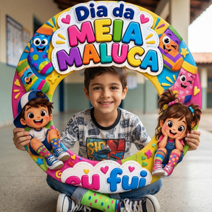 Bambolê Dia da Meia Maluca