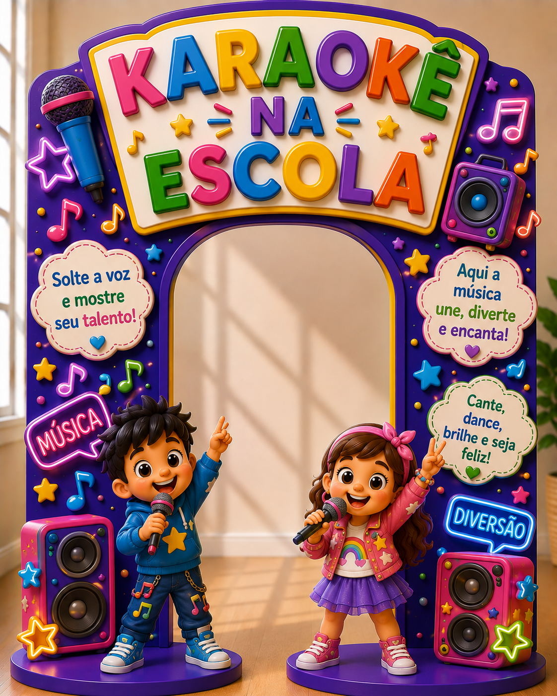 Portal Karaokê na Escola