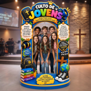 Portal  culto de jovens firmes na fé